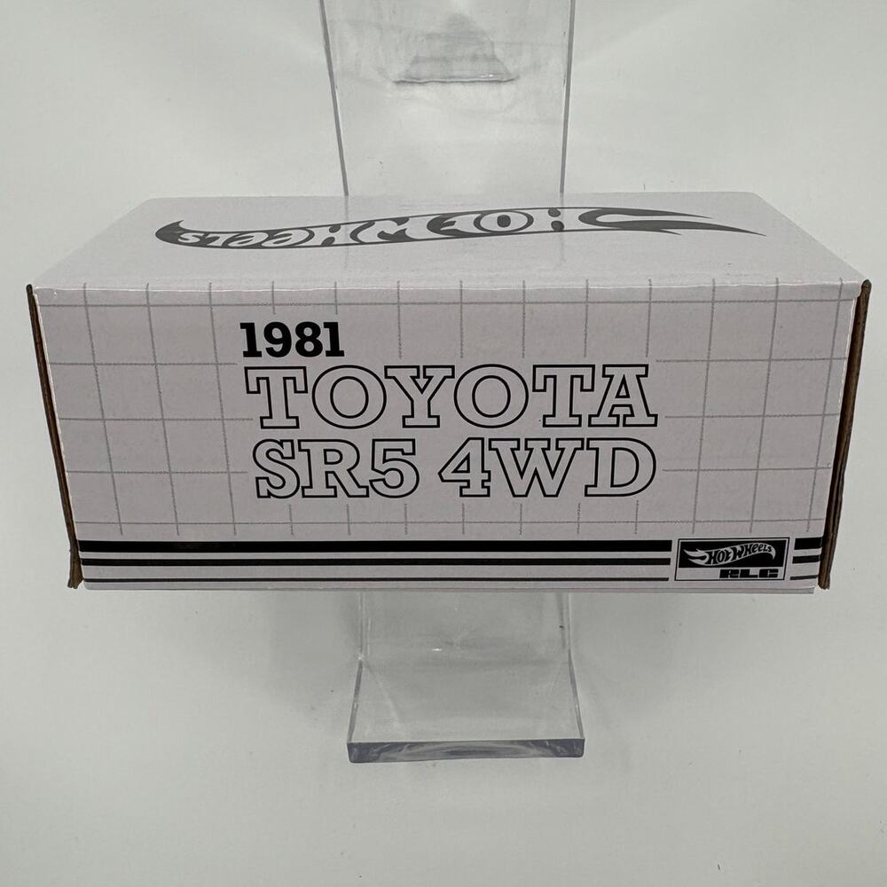 Hot Wheels RLC 1981 Toyota SR5 4WD **Sealed**